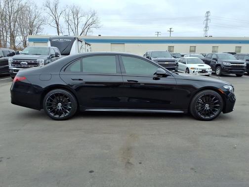Black 2021 Mercedes-Benz S-Class S 580 4MATIC