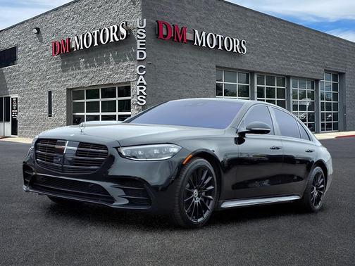 Black 2021 Mercedes-Benz S-Class S 580 4MATIC