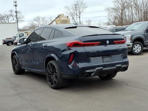 Marina Bay Blue Metallic 2025 BMW X6 M Base