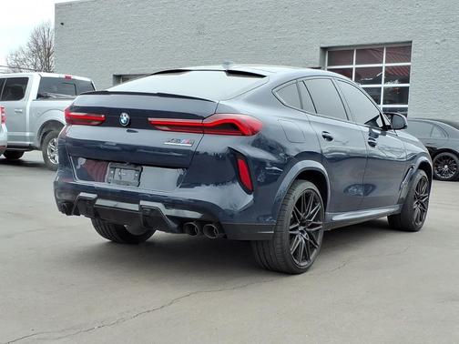 Marina Bay Blue Metallic 2025 BMW X6 M Base