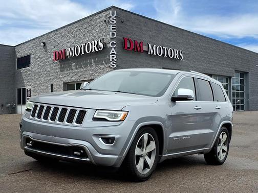 Billet Silver Metallic Clearcoat 2016 Jeep Grand Cherokee Overland