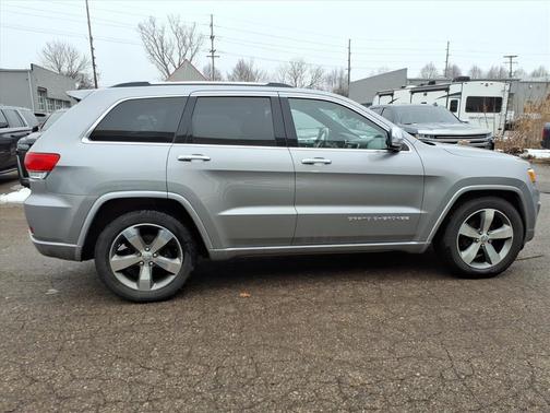 Billet Silver Metallic Clearcoat 2016 Jeep Grand Cherokee Overland