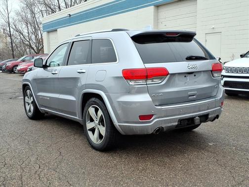 Billet Silver Metallic Clearcoat 2016 Jeep Grand Cherokee Overland