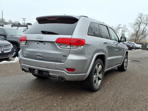 Billet Silver Metallic Clearcoat 2016 Jeep Grand Cherokee Overland
