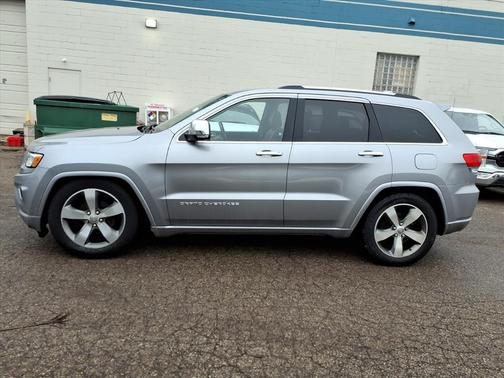 Billet Silver Metallic Clearcoat 2016 Jeep Grand Cherokee Overland