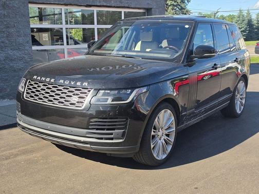 Black 2019 Land Rover Range Rover 3.0L V6 Supercharged HSE