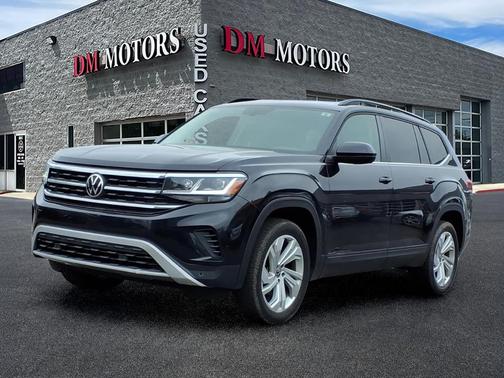 Deep Black 2021 Volkswagen Atlas 3.6L SE w/Technology