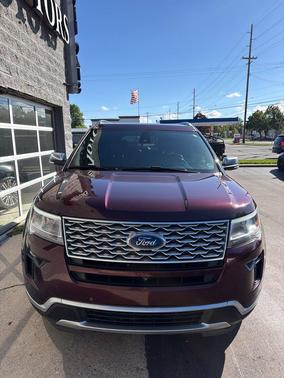 Burgundy Velvet Metallic Tinted Clearcoat 2018 Ford Explorer Platinum