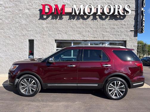 Burgundy Velvet Metallic Tinted Clearcoat 2018 Ford Explorer Platinum