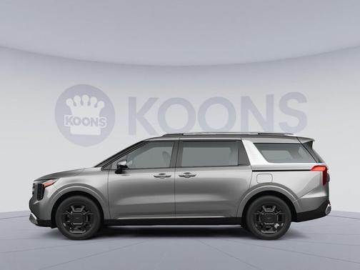 Ceramic Silver 2026 Kia Carnival Hybrid EX