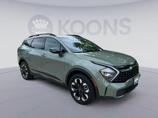 Jungle Green 2023 Kia Sportage X-Line