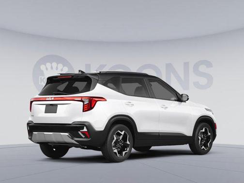 Clear White/Black Roof 2026 Kia Seltos S
