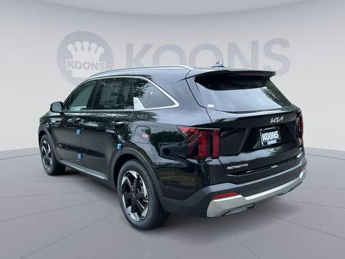 Aurora Black Pearl 2026 Kia Sorento Hybrid EX