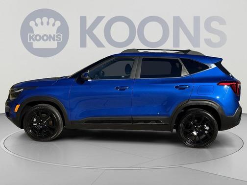 Neptune Blue 2025 Kia Seltos X-Line