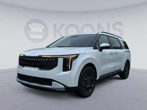 Snow White Pearl 2026 Kia Carnival Hybrid EX