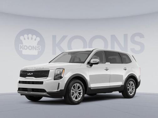 Glacial White Pearl 2022 Kia Telluride LX