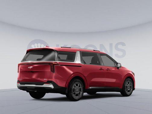 Flare Red 2025 Kia Carnival Hybrid EX