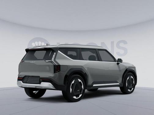 Pebble Gray 2024 Kia EV9 Land