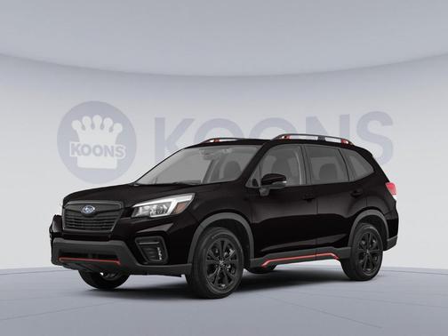 Crystal Black Silica 2019 Subaru Forester Sport
