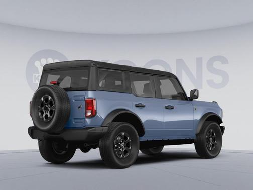 AZURE GRAY MET TRI-COAT 2024 Ford Bronco Big Bend