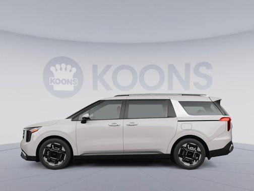 Ivory Silver 2026 Kia Carnival EX