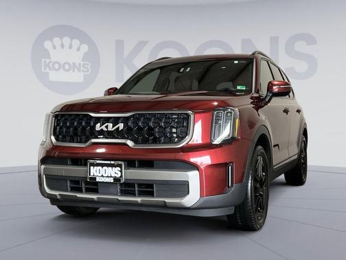Dawning Red 2023 Kia Telluride EX X-Line