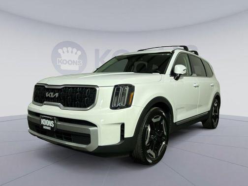 Glacial White Pearl 2024 Kia Telluride EX