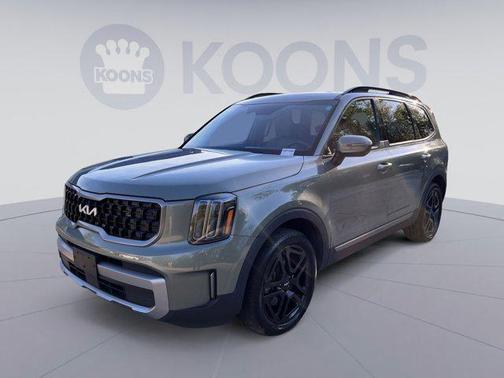Jungle Green 2023 Kia Telluride EX X-Line