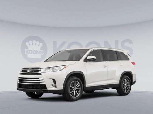 Blizzard Pearl 2019 Toyota Highlander XLE