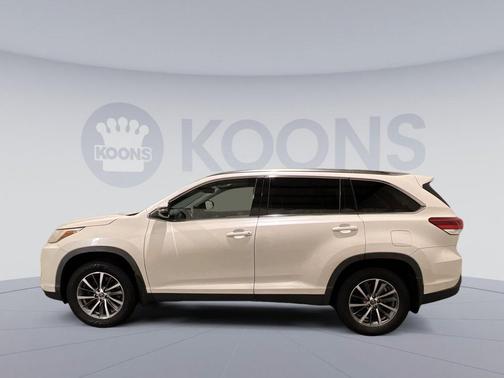 Blizzard Pearl 2019 Toyota Highlander XLE