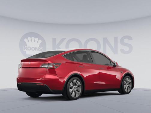 Red Multi-Coat 2022 Tesla Model Y Long Range Dual Motor All-Wheel Drive