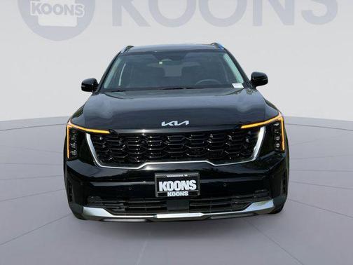 Aurora Black Pearl 2026 Kia Sorento Hybrid EX