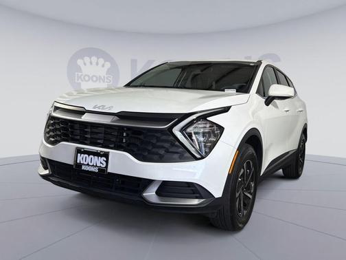 Snow White Pearl 2023 Kia Sportage Hybrid LX