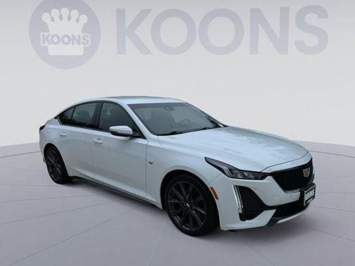 Summit White 2023 Cadillac CT5 Sport