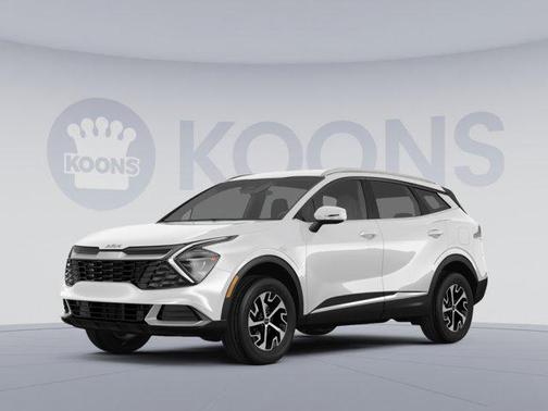 Snow White Pearl 2023 Kia Sportage Hybrid EX