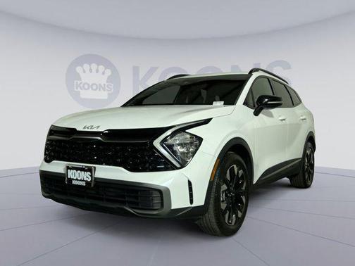 Glacial White Pearl 2023 Kia Sportage X-Line