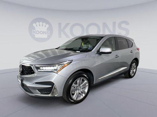Lunar Silver Metallic 2019 Acura RDX Advance Package