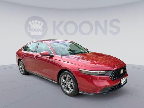 Radiant Red Metallic 2024 Honda Accord EX