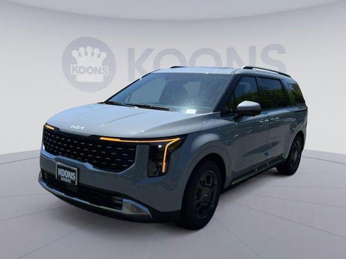 Ceramic Silver 2026 Kia Carnival Hybrid SX