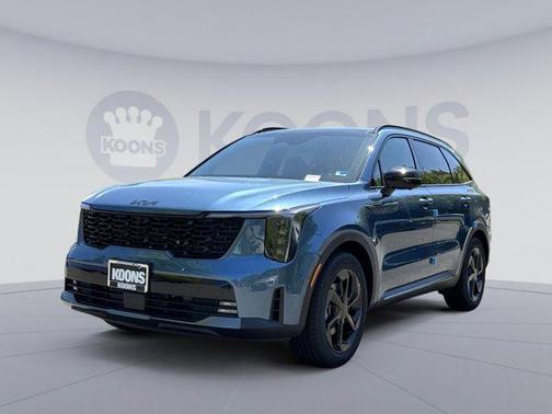 Mineral Blue 2026 Kia Sorento Hybrid SX Prestige
