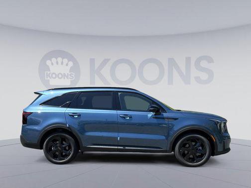 Mineral Blue 2026 Kia Sorento Hybrid SX Prestige