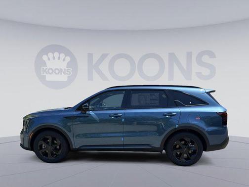 Mineral Blue 2026 Kia Sorento Hybrid SX Prestige