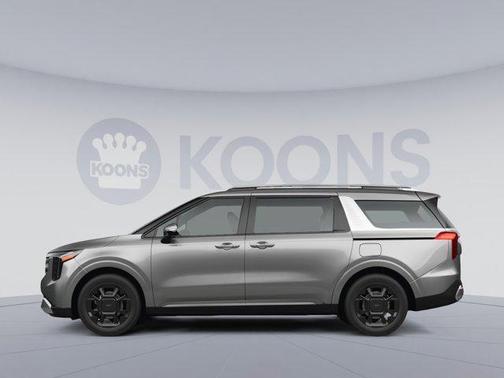 Ceramic Silver 2026 Kia Carnival Hybrid EX