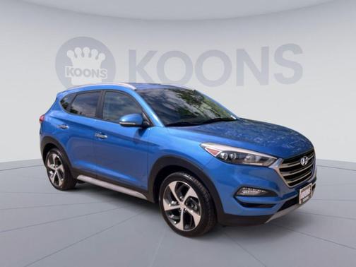 Caribbean Blue 2018 Hyundai TUCSON Limited