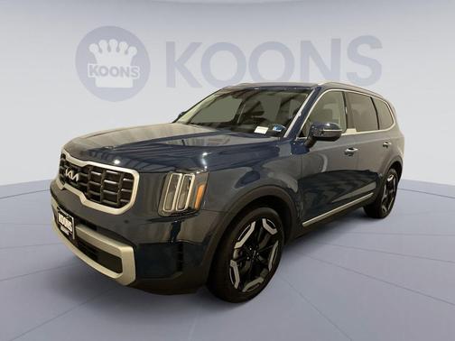 Midnight Lake Blue 2024 Kia Telluride S
