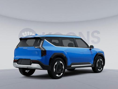 Ocean Blue 2024 Kia EV9 Land