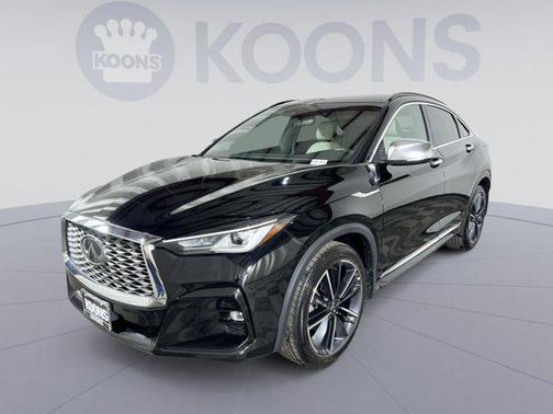 Black Obsidian 2023 INFINITI QX55 LUXE