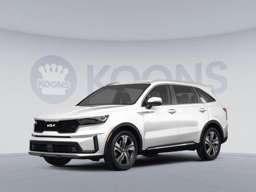 Snow White Pearl 2023 Kia Sorento Hybrid EX