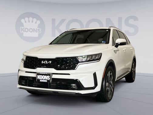 Snow White Pearl 2023 Kia Sorento Hybrid EX