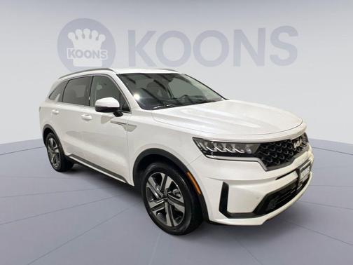 Snow White Pearl 2023 Kia Sorento Hybrid EX